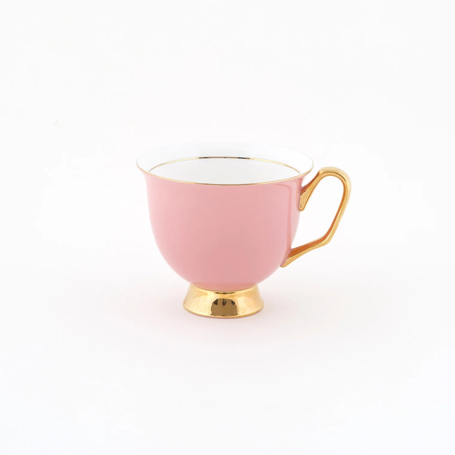 XL Pale Pink Teacup and Saucer