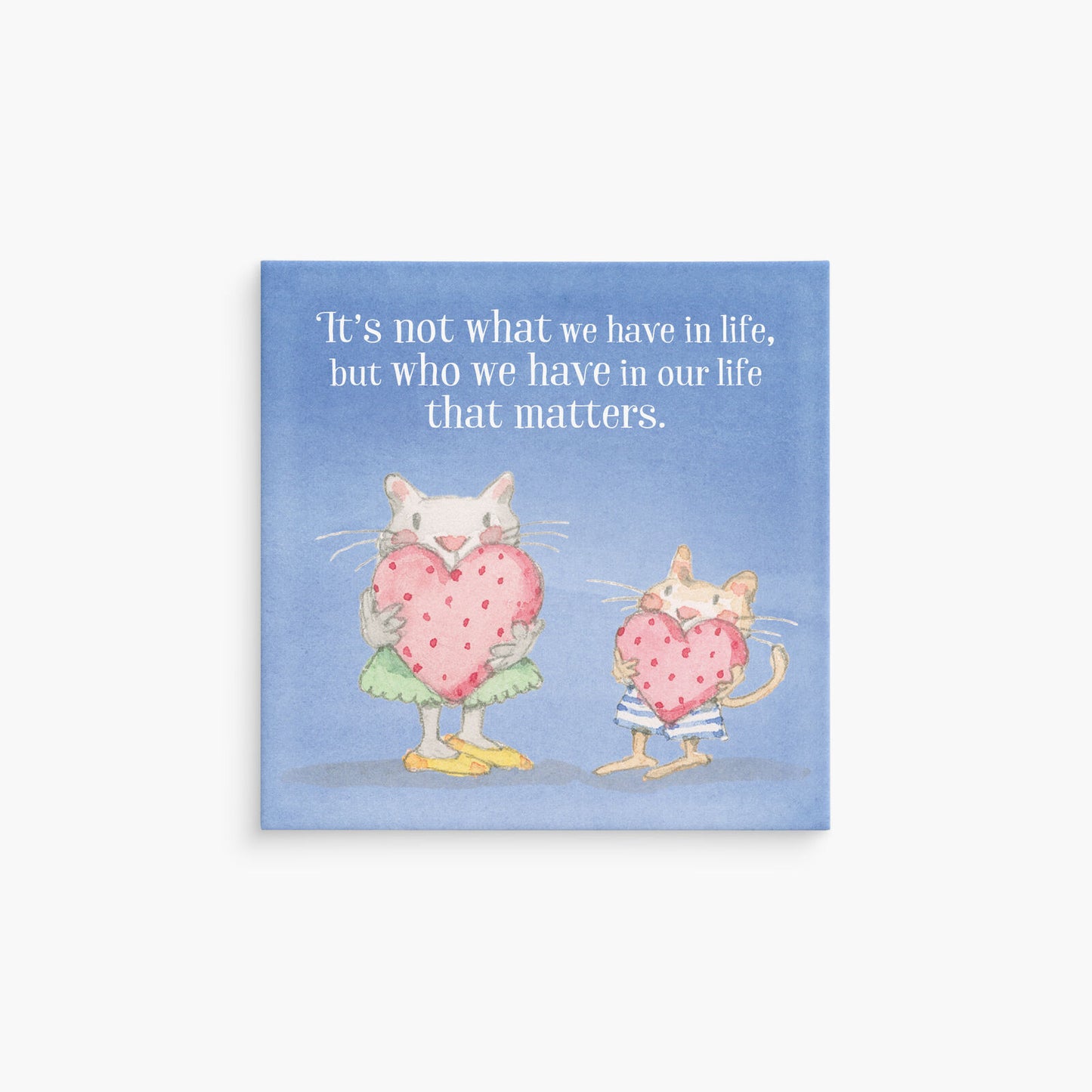 It's Not What We Have In Life | Twigseeds Magnet