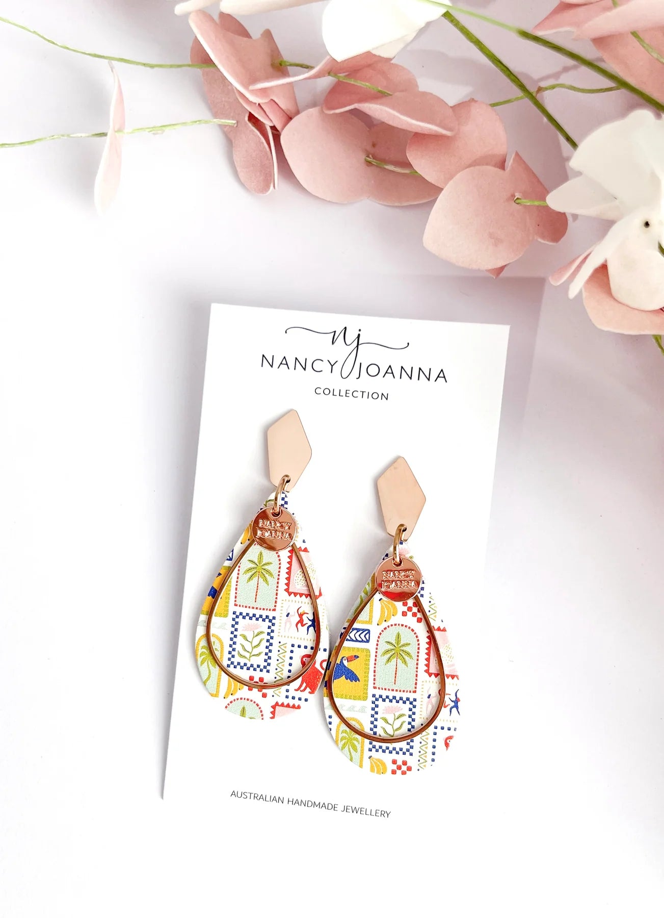 Jungle Jive Teardrops Gold | Nancy Joanna