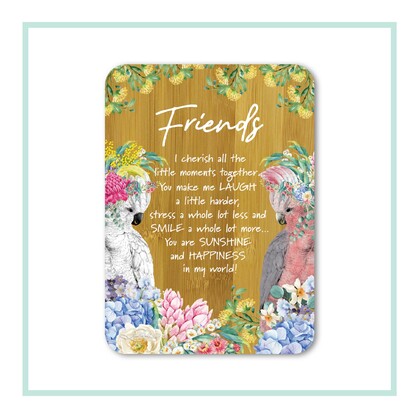 Bamboo Affirmation Plaques | Lisa Pollock
