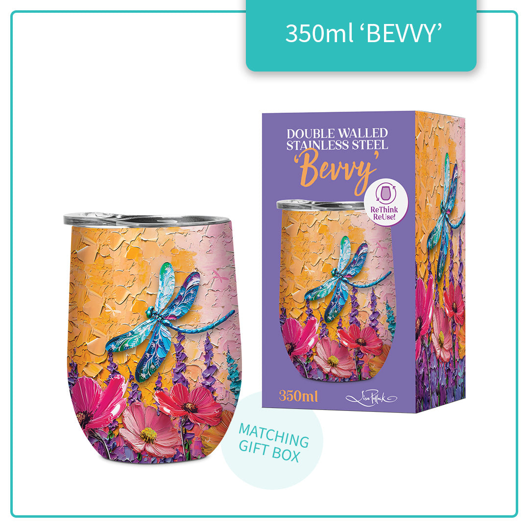 Stainless "Bevvys"/Tumblers | 350ml | Lisa Pollock