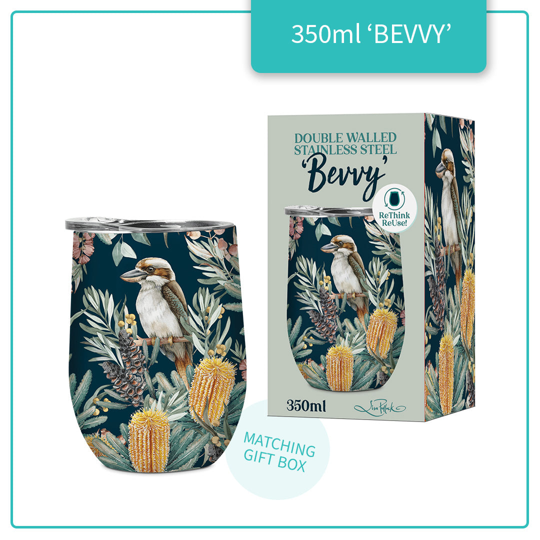 Stainless "Bevvys"/Tumblers | 350ml | Lisa Pollock