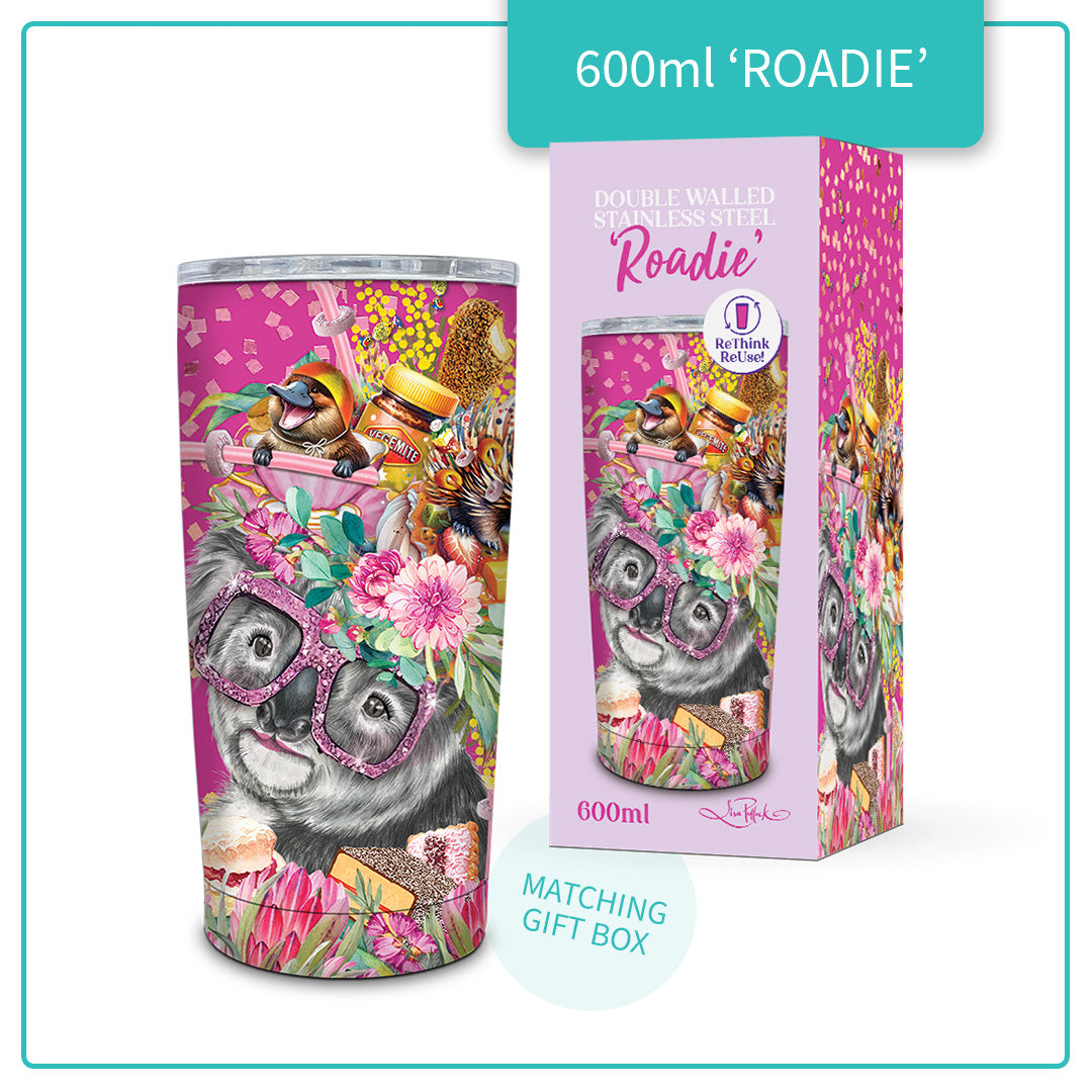 Stainless Steel Travel Mug | 600ml | Lisa Pollock