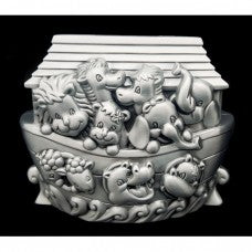 PREMIUM PEWTER NOAH'S ARC MONEY BOX