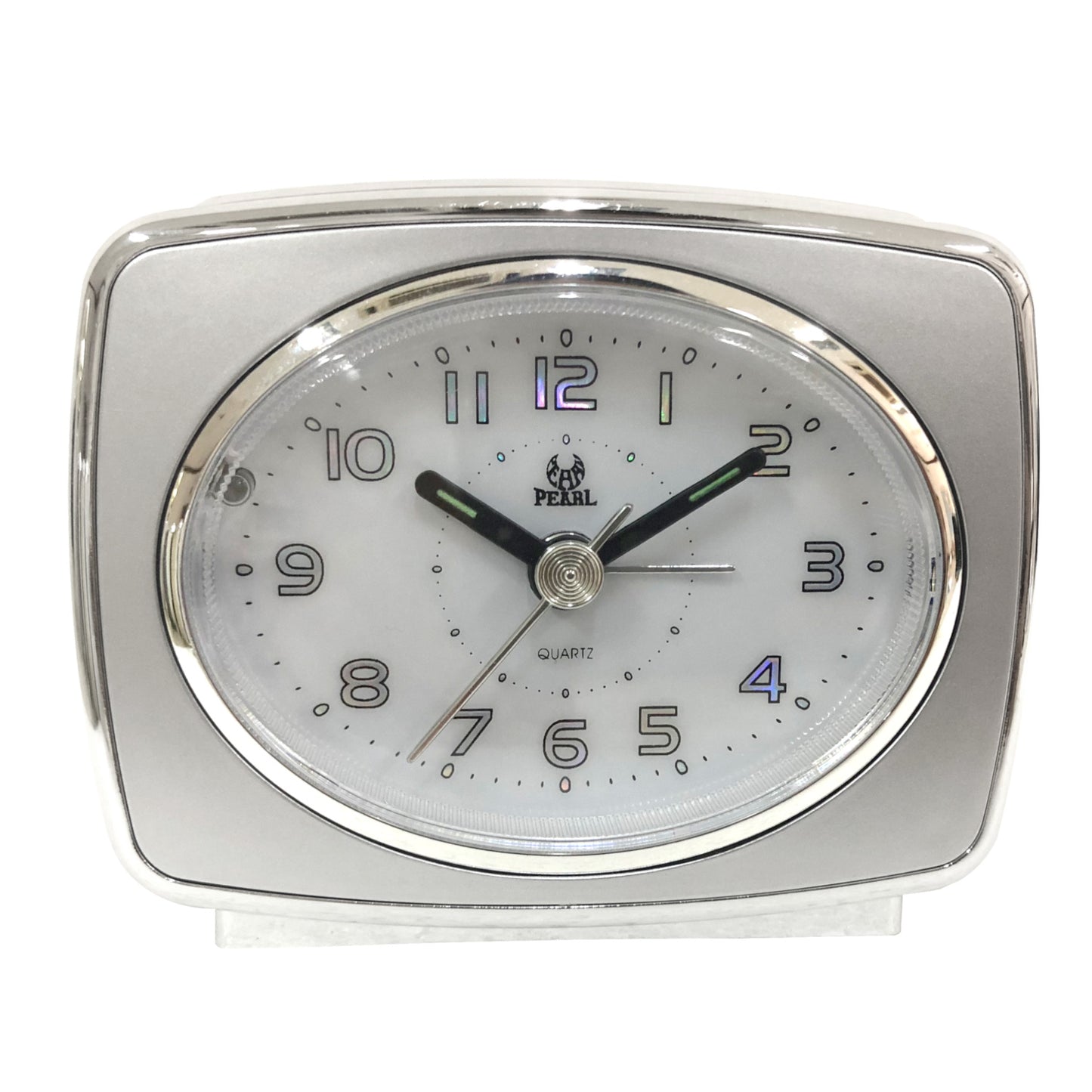 Table Alarm Clock - Silver