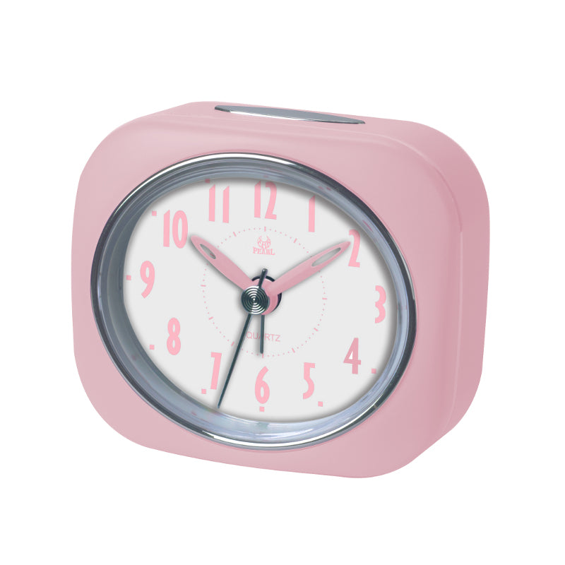 Retro Style Table Alarm Clock - Soft Pink