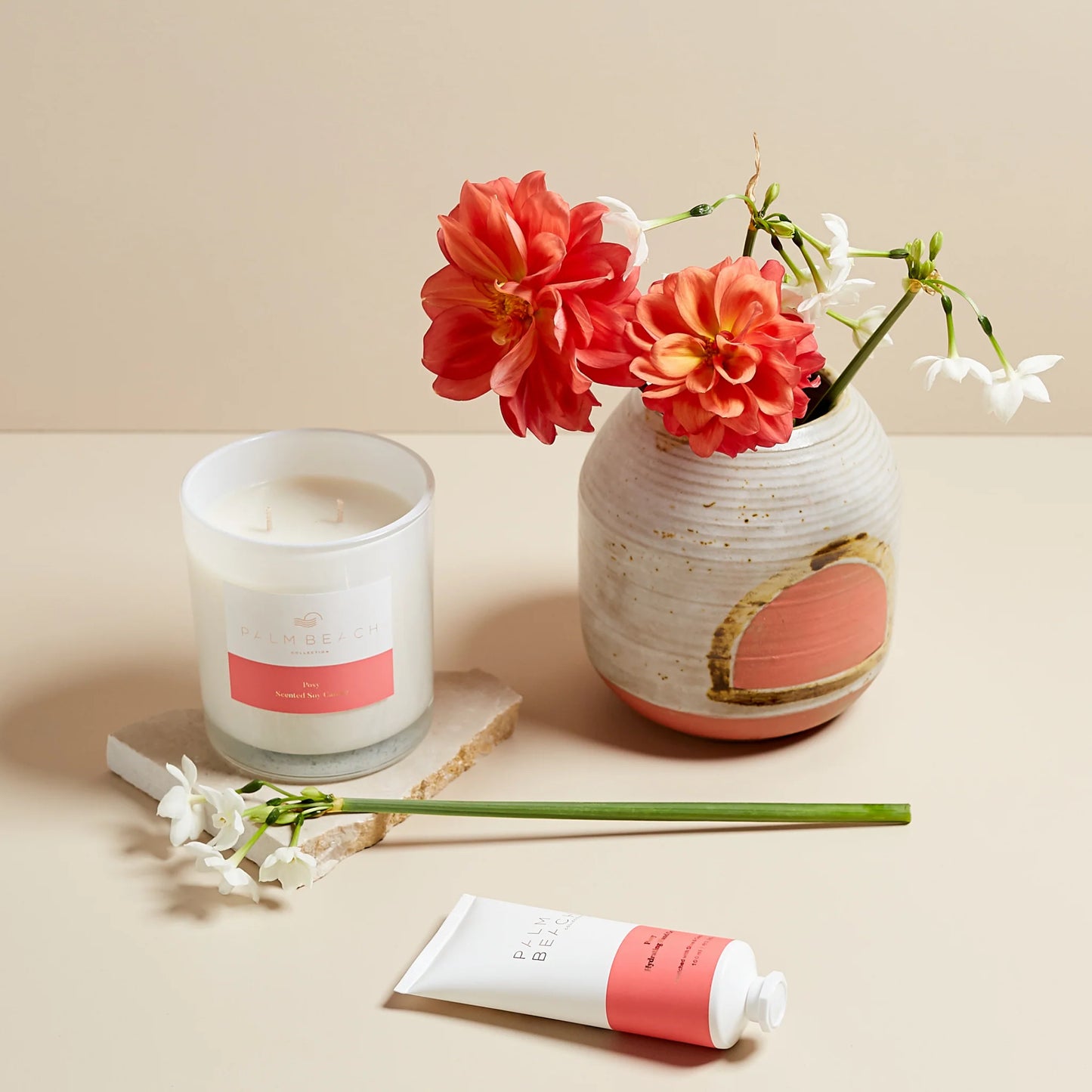 Posy Scented Candle 420g | Palm Beach