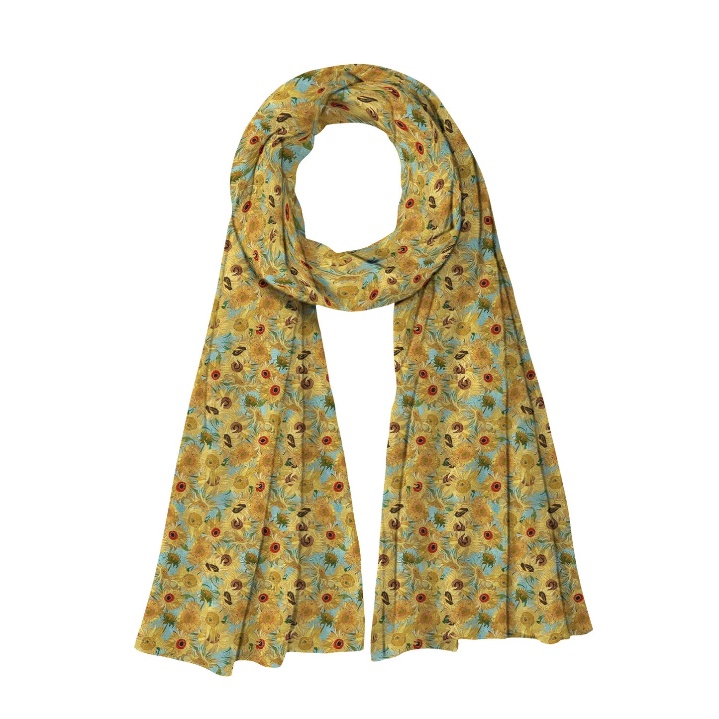 Scarf - Van Gogh Sunflowers