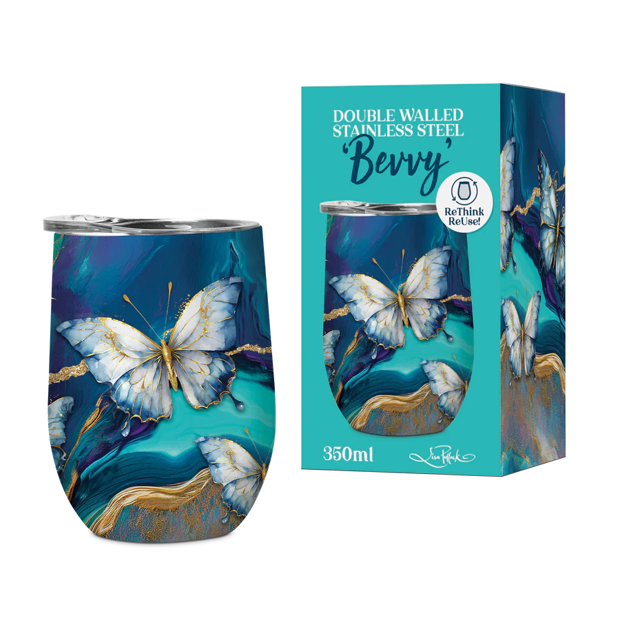 Stainless "Bevvys"/Tumblers | 350ml | Lisa Pollock