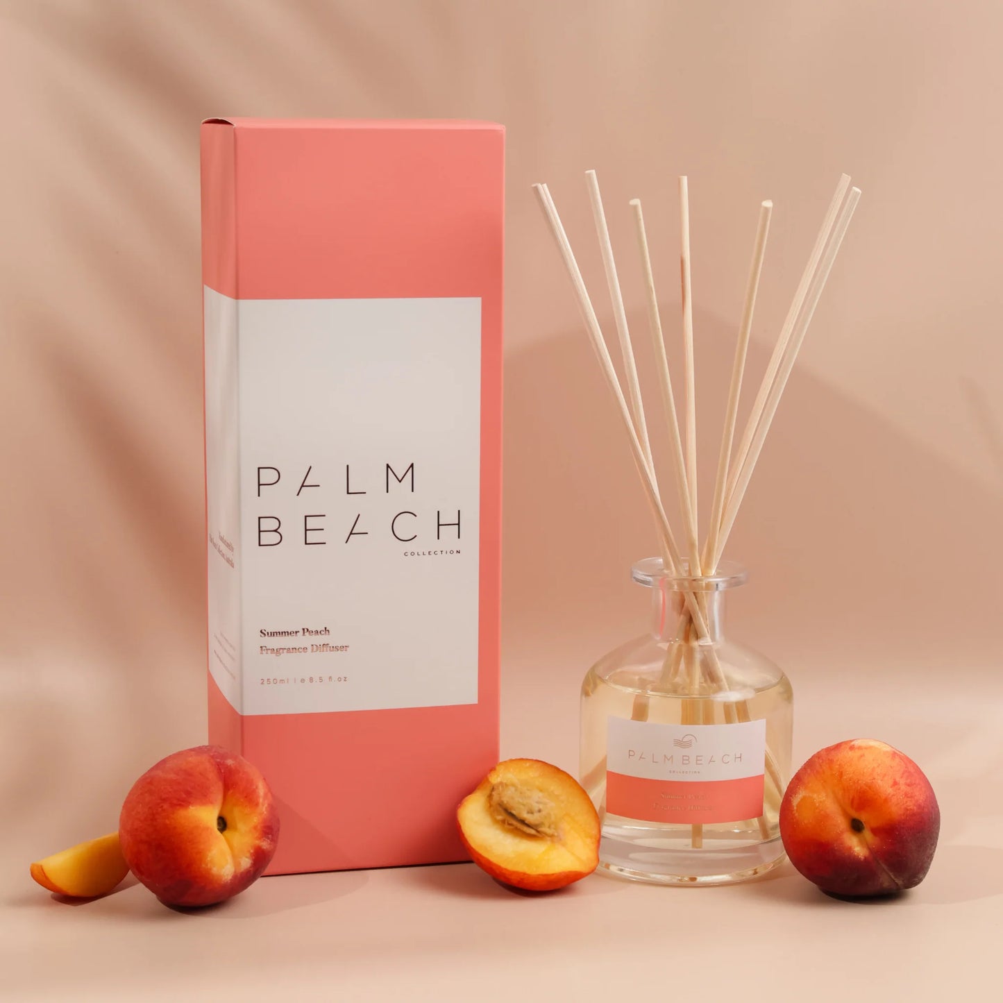Summer Peach Reed Diffuser 250ml | Palm Beach