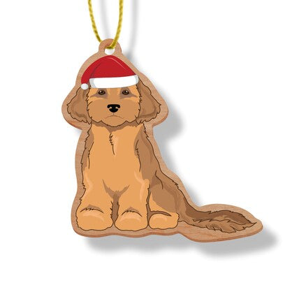 Australian Made Wooden Christmas Ornaments - Cats & Dogs