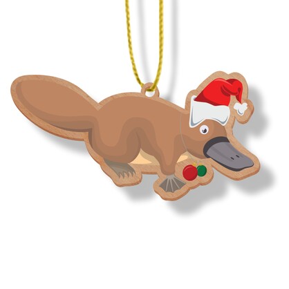 Australian Made Wooden Christmas Ornaments - Australian