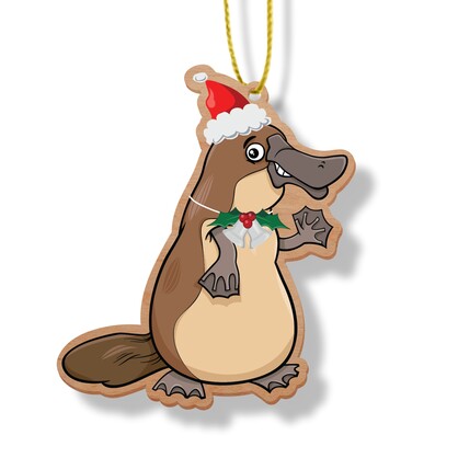 Australian Made Wooden Christmas Ornaments - Australian