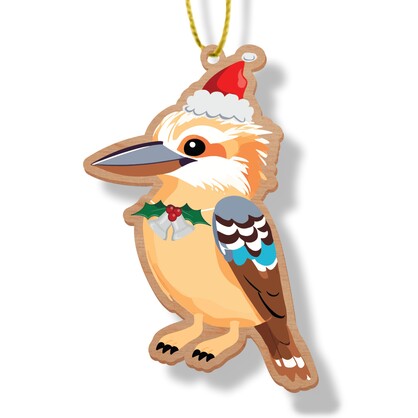 Australian Made Wooden Christmas Ornaments - Australian