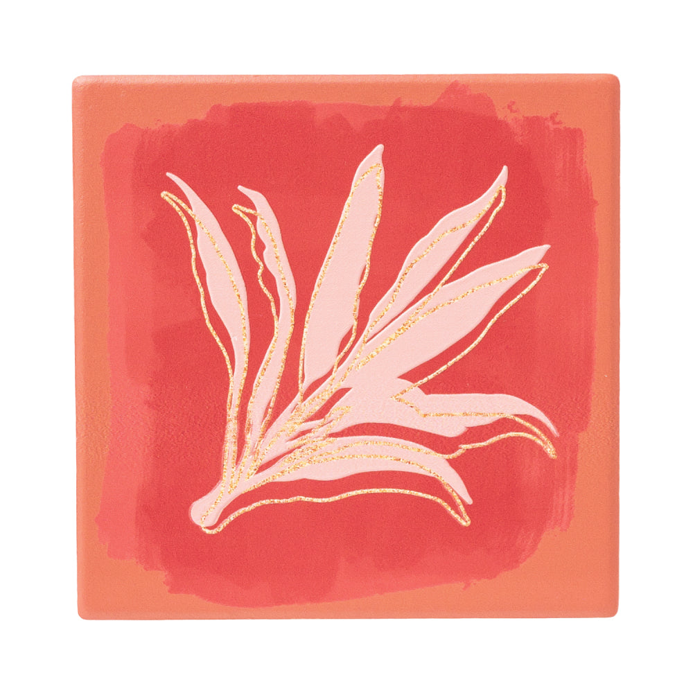 Desert Dunes Flower Ceramic Coaster