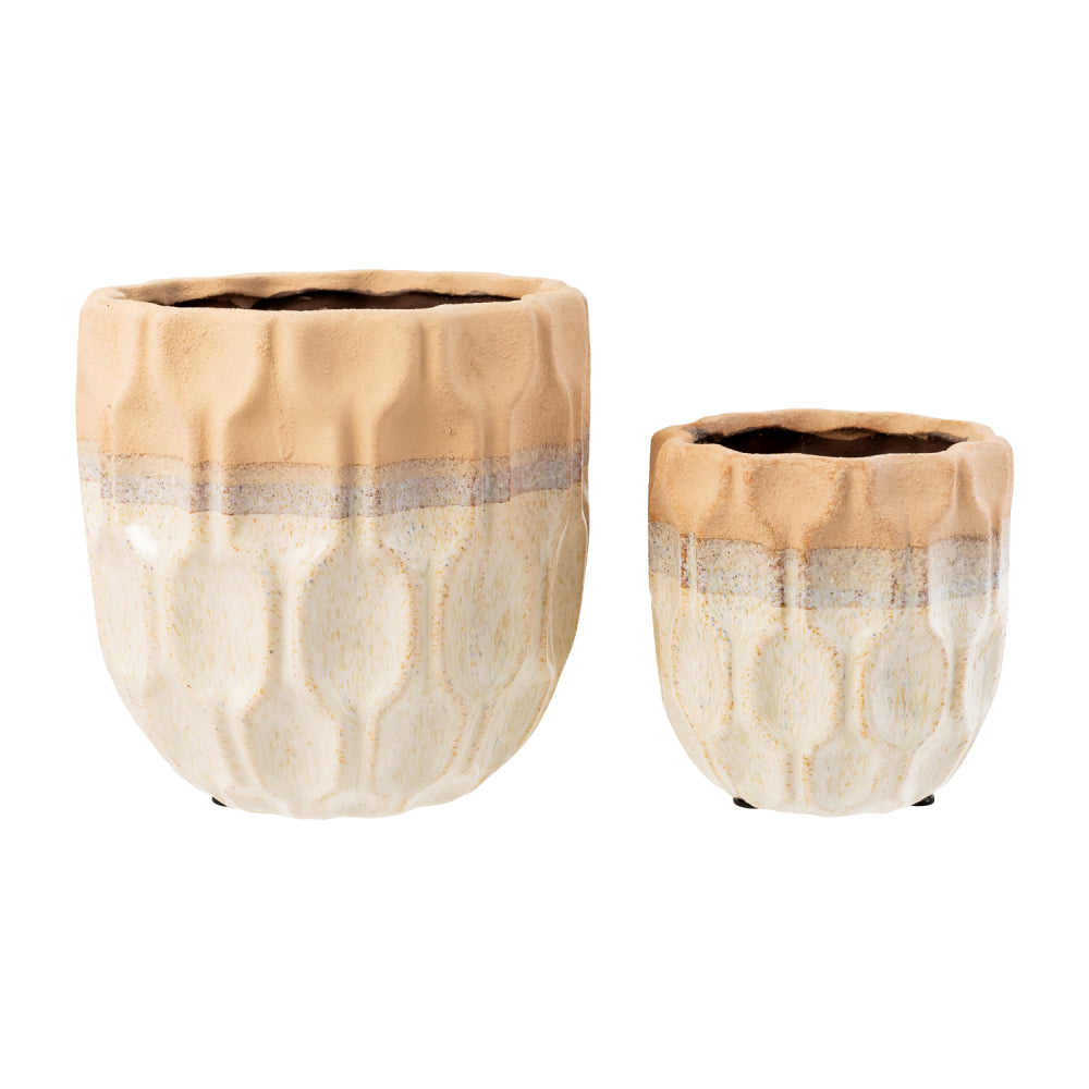 Desert Dunes Set of 2 Planters
