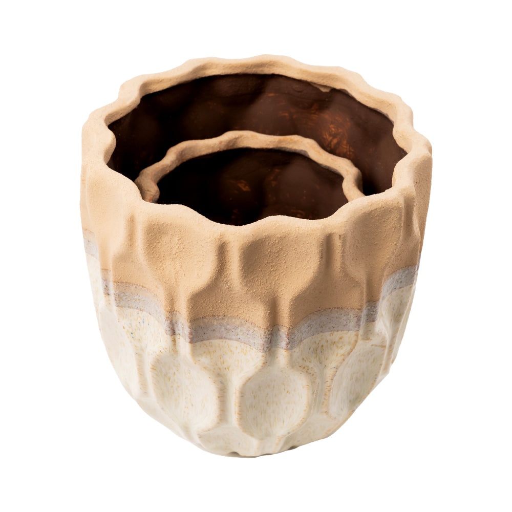 Desert Dunes Set of 2 Planters