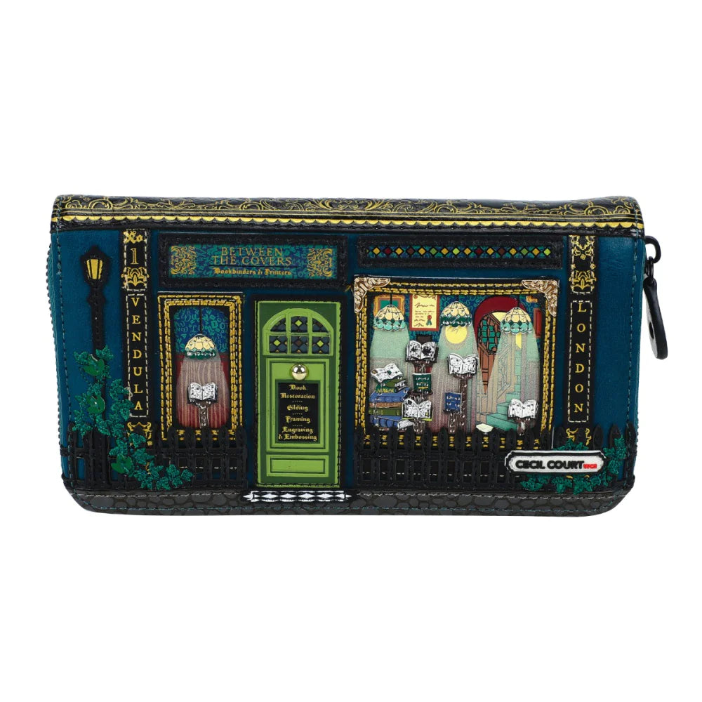 Between the Covers Bookbinders Large Ziparound Wallet | Vendula London