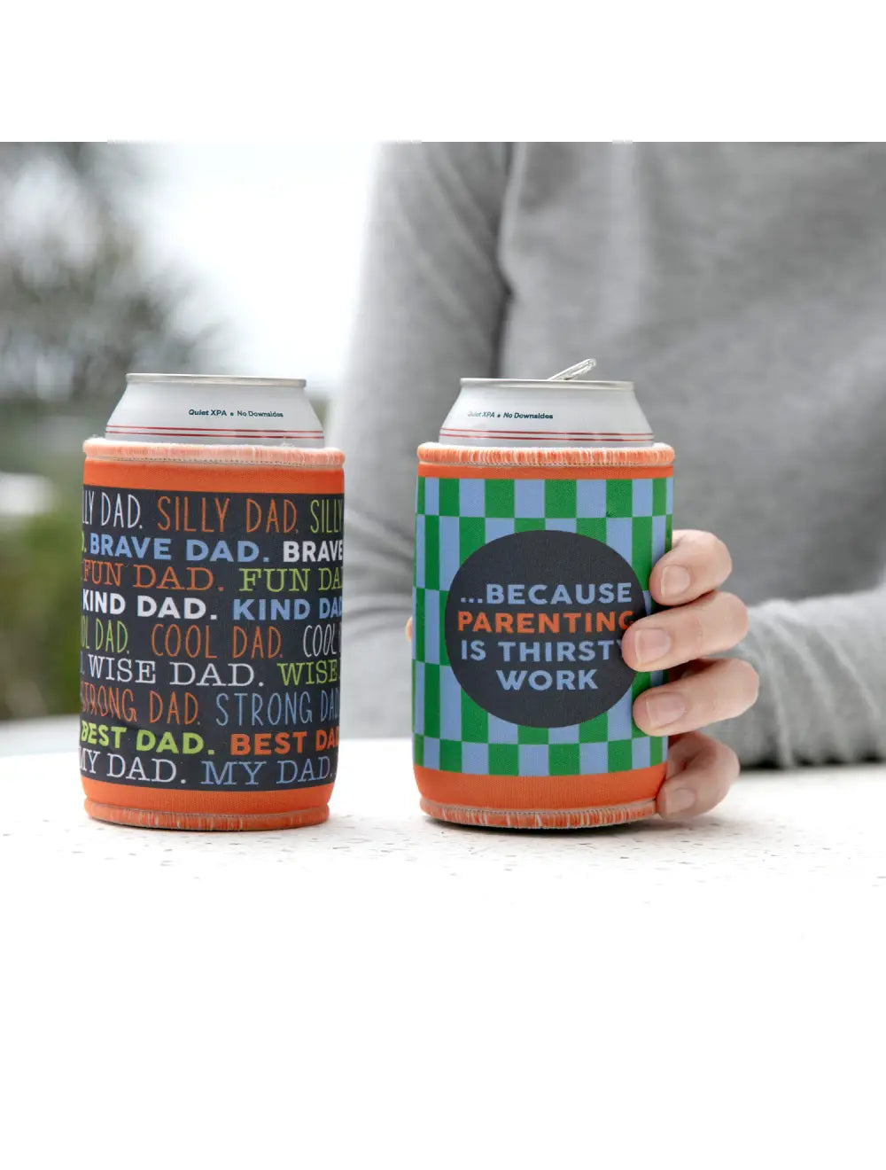 Father's Day Traits Stubby Cooler | Splosh