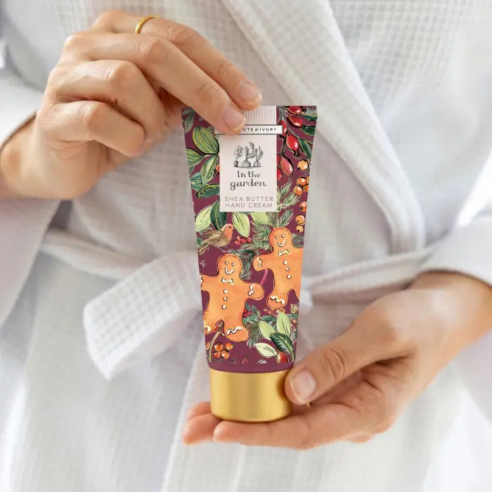 In The Garden Festive Collection Hand Cream in Tin | Heathcote & Ivory