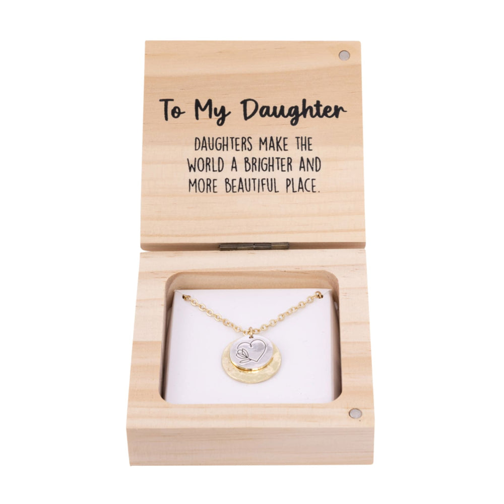 To My Daughter Necklace | Heart & Soul