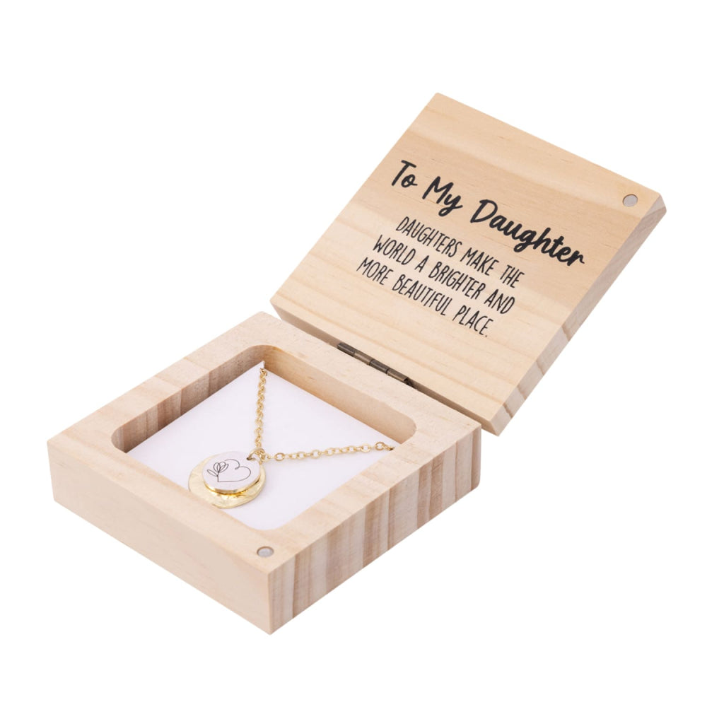 To My Daughter Necklace | Heart & Soul
