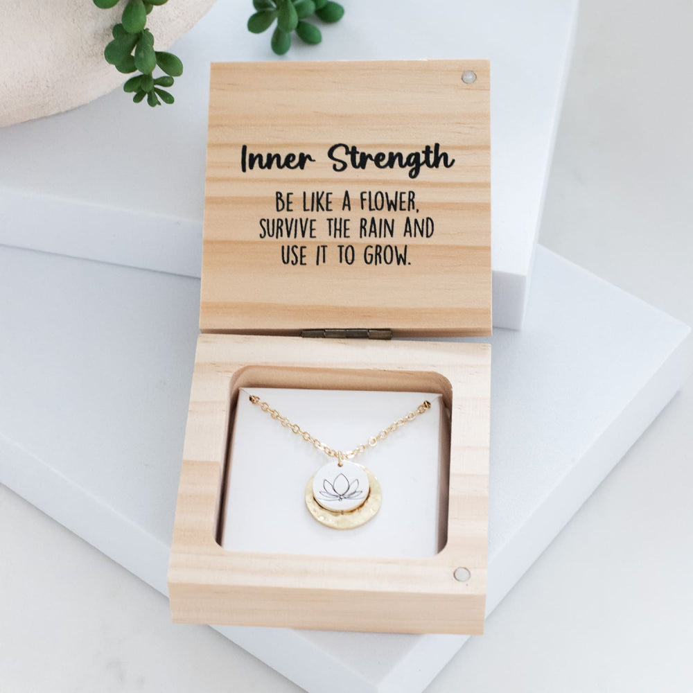 Strength Necklace | Heart & Soul