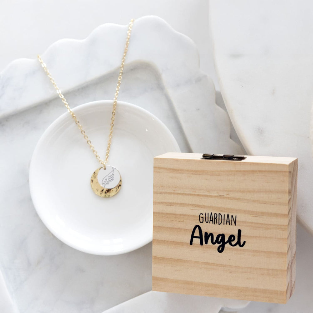 Guardian Angel Necklace | Heart & Soul