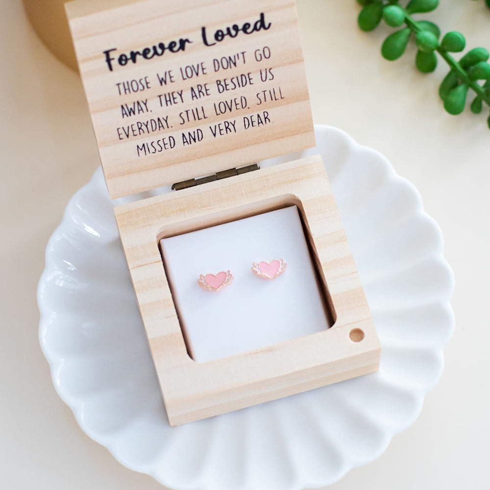 In Loving Memory Earrings | Heart & Soul