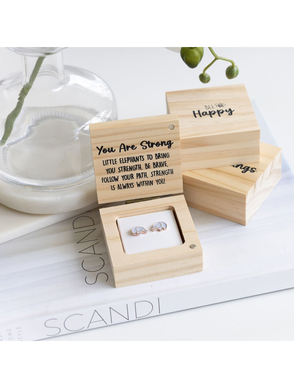 Strength Earrings | Heart & Soul