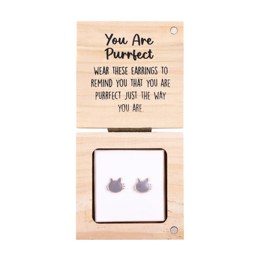 Purrfect Earrings | Heart & Soul