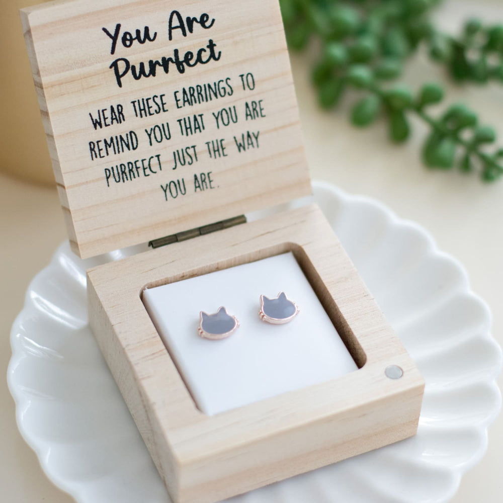 Purrfect Earrings | Heart & Soul