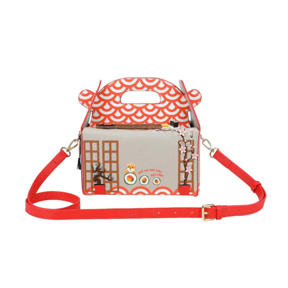 Vendula | Sushi Grey Edition Takeaway Box Bag | Vendula London