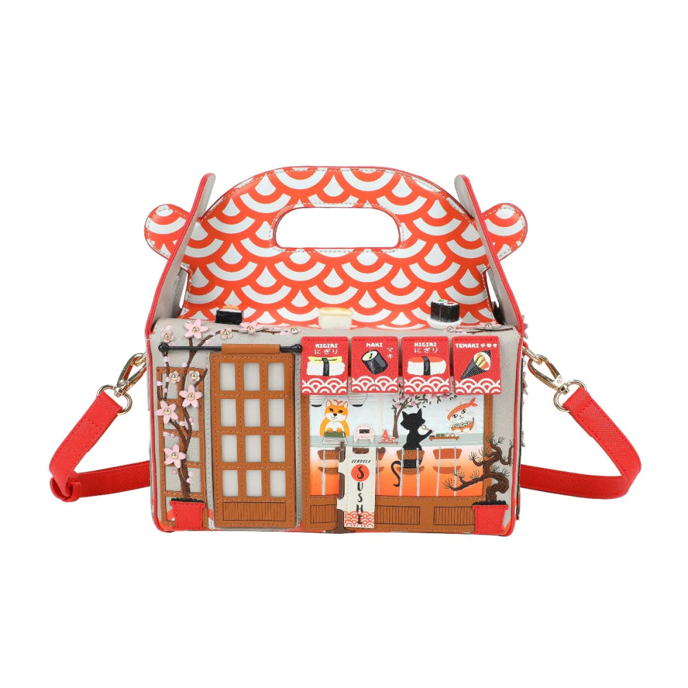 Vendula | Sushi Grey Edition Takeaway Box Bag | Vendula London