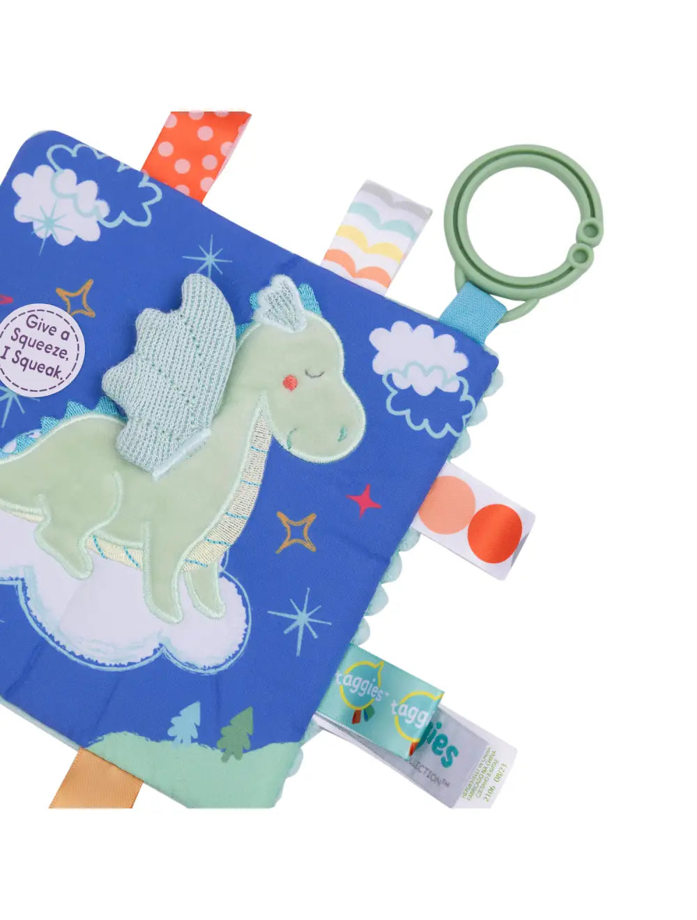 Taggies Drax Dragon Crinkle Me | Mary Meyer
