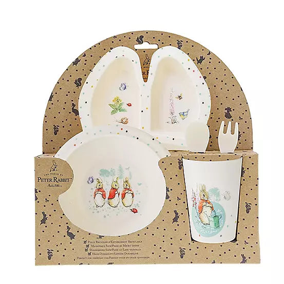Beatrix Potter - Flopsy 5pc Dinner Set
