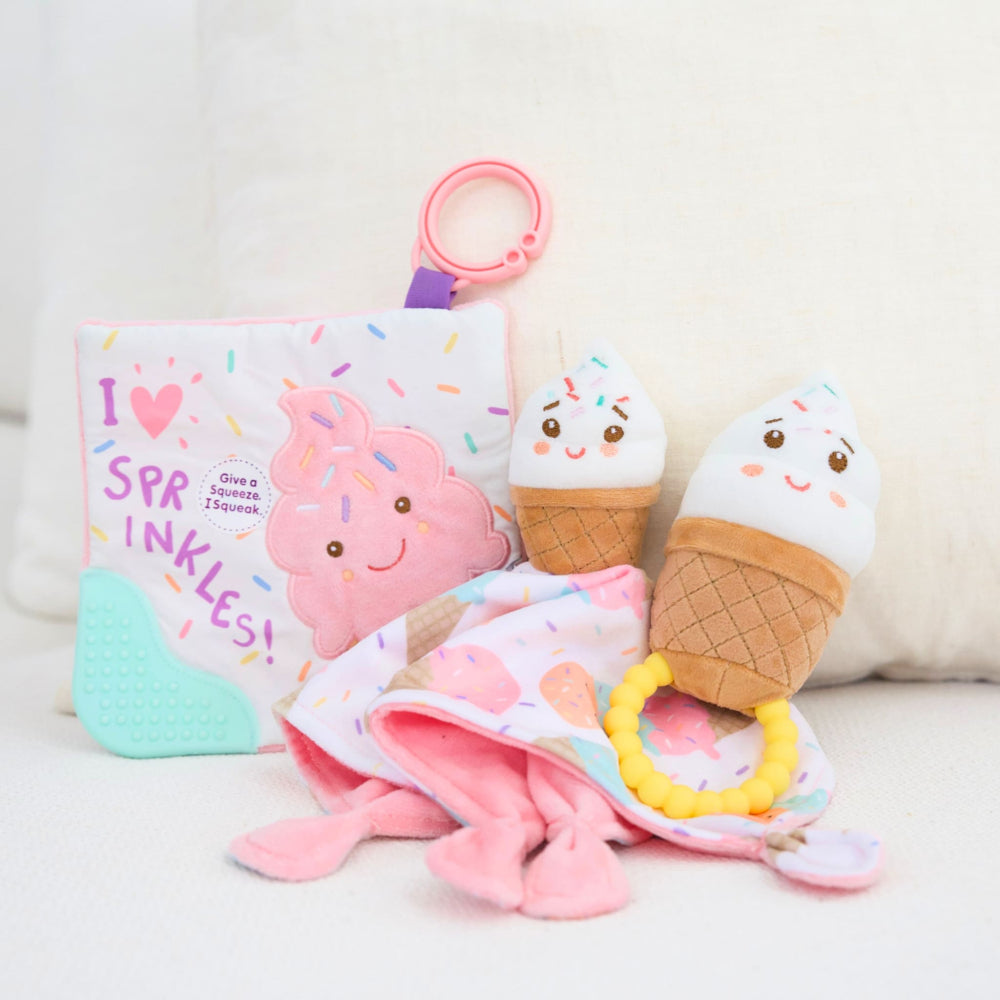 Sweet Soothies Ice Cream Teether Rattle | Mary Meyer