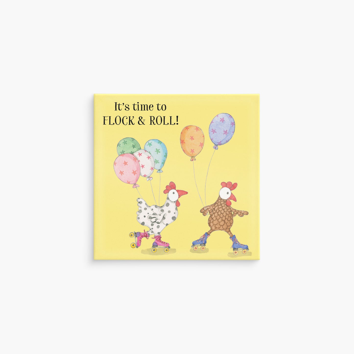 It's Time to Flock and Roll | Twigseeds Magnet
