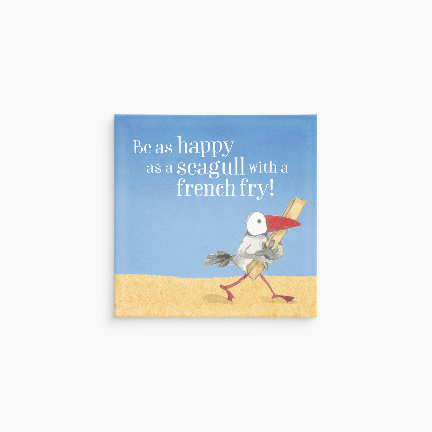 Be As Happy As A Seagull | Twigseeds Magnet
