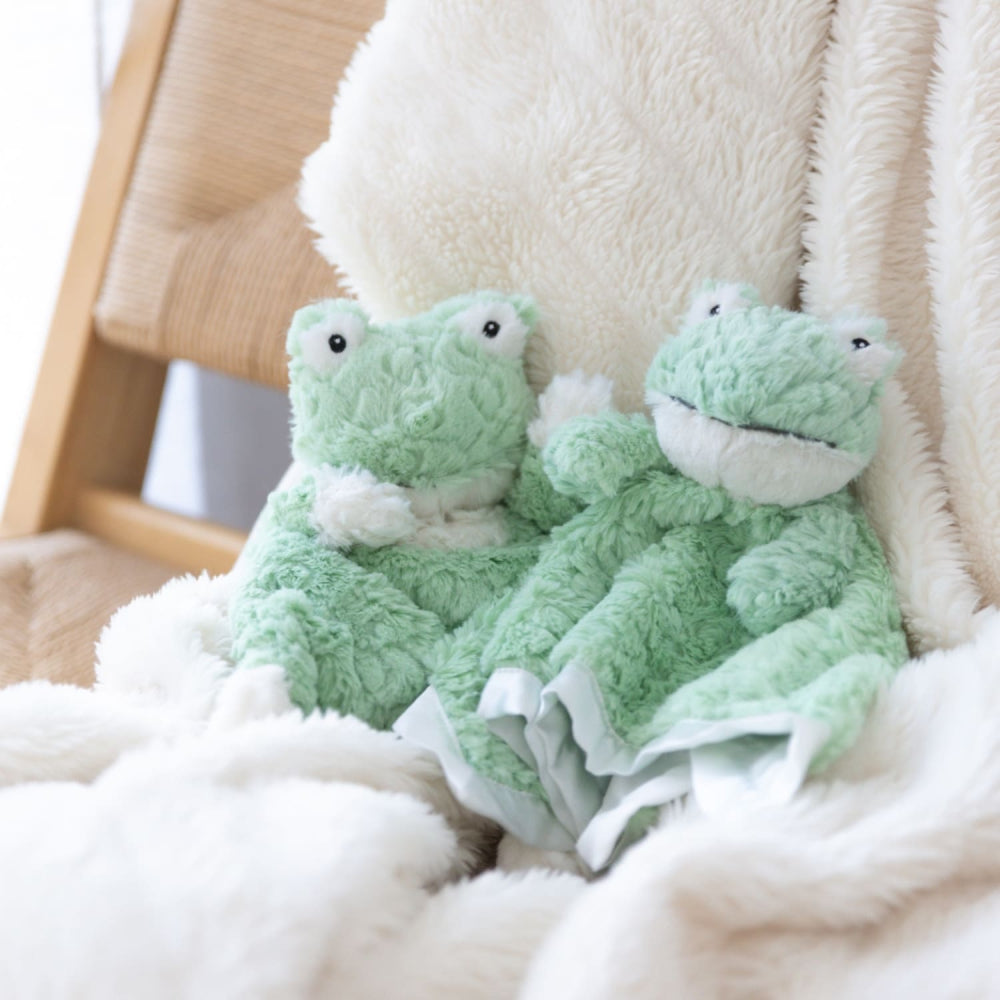 Nursery Mint Frog Character Blanket | Mary Meyer