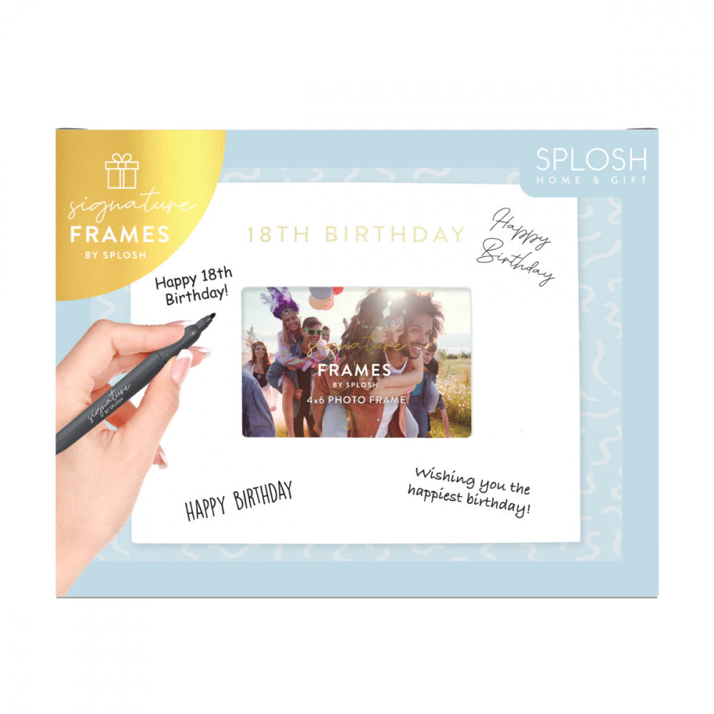 18 Birthday - Signature Frame