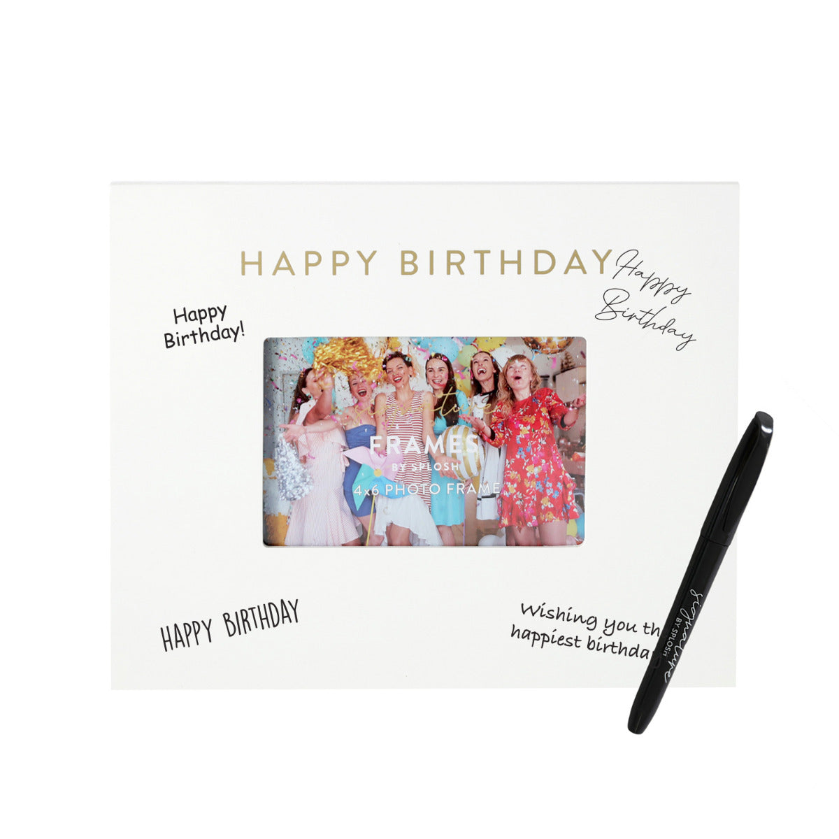 Happy Birthday - Signature Frame