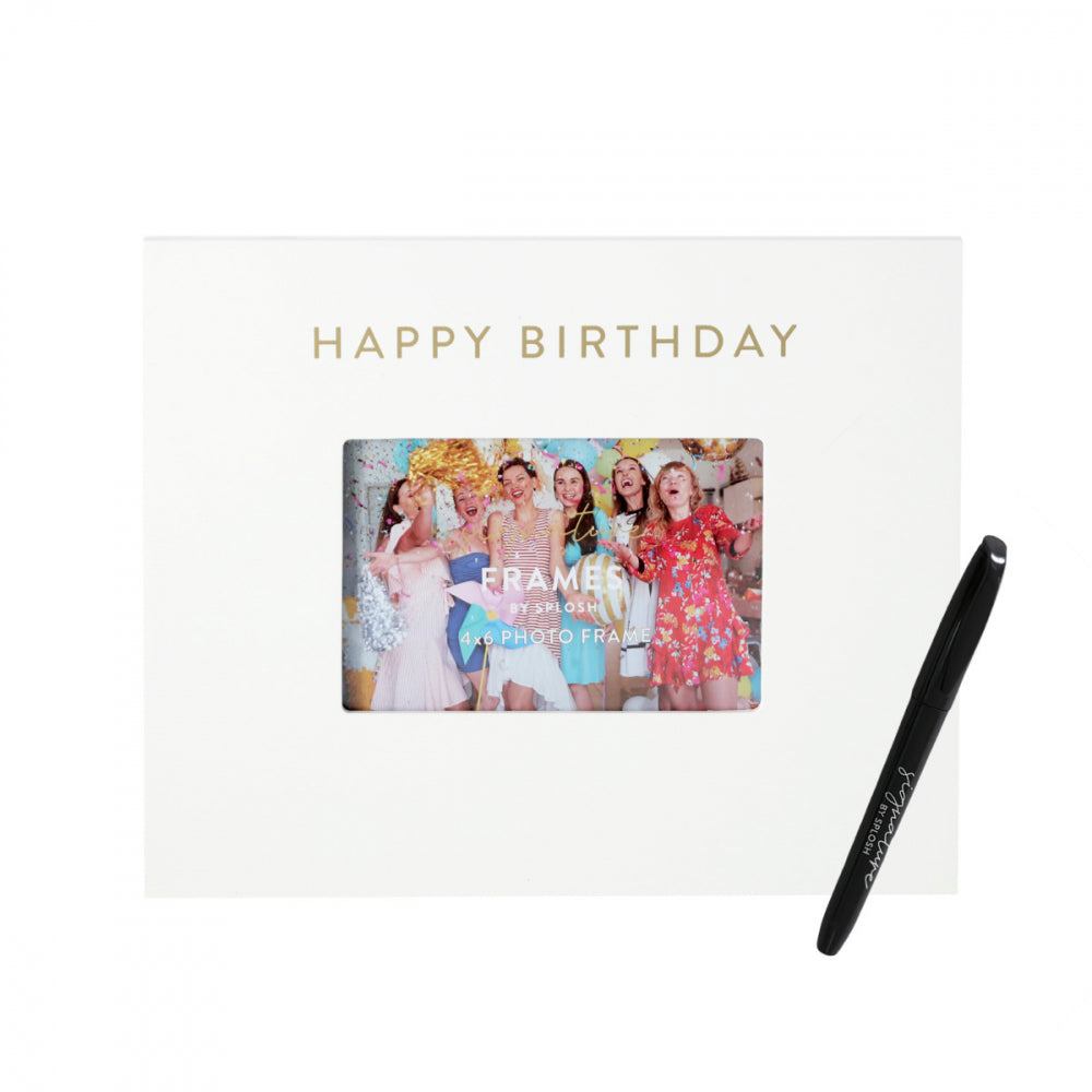 Happy Birthday - Signature Frame