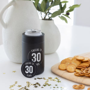 Celebration 30th Birthday Insulated Drink Cooler & Badge Set | Splosh