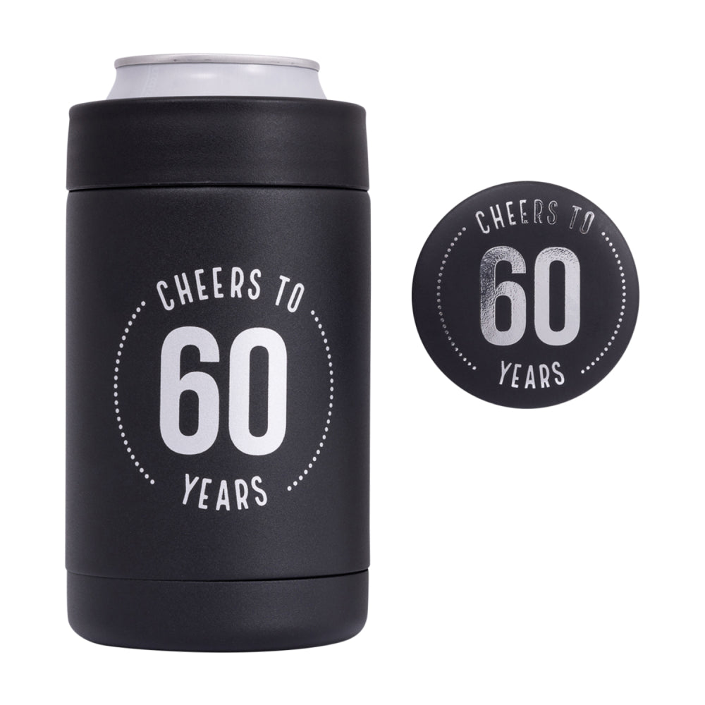 Celebration 60th Birthday Insulated Drink Cooler & Badge Set | Splosh