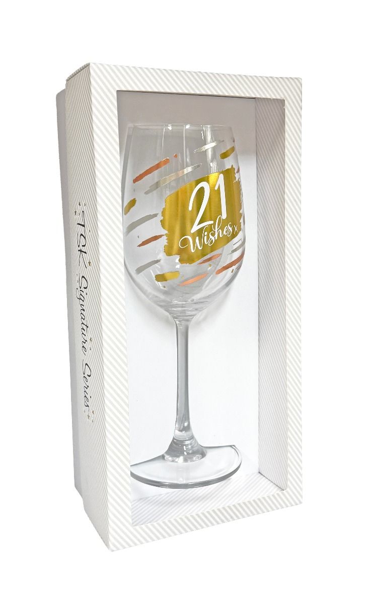 21 Wishes Luxe Wine Glass