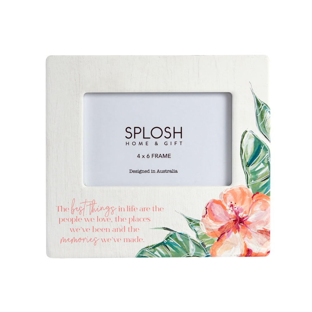 Talulah 4x6 Ceramic Photo Frame | Splosh