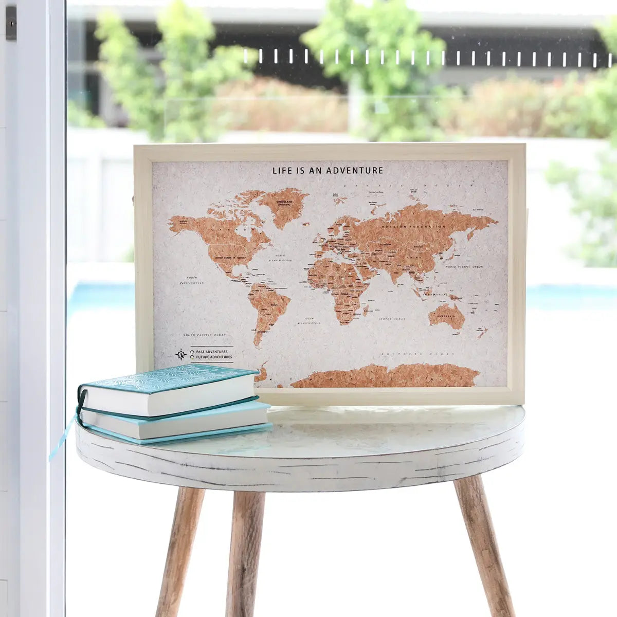 Travel Board Small World Map | Splosh