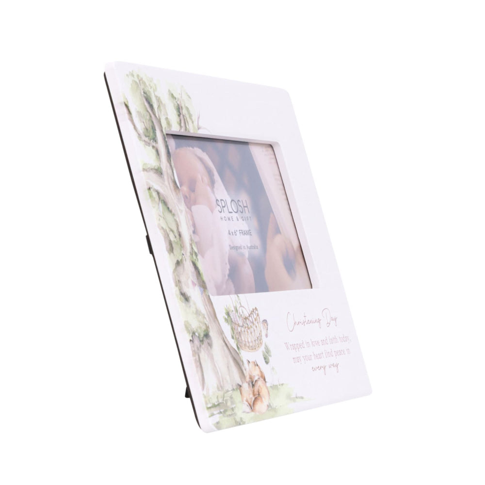 Christening 4x6 Ceramic Frame | Tiny Wonders