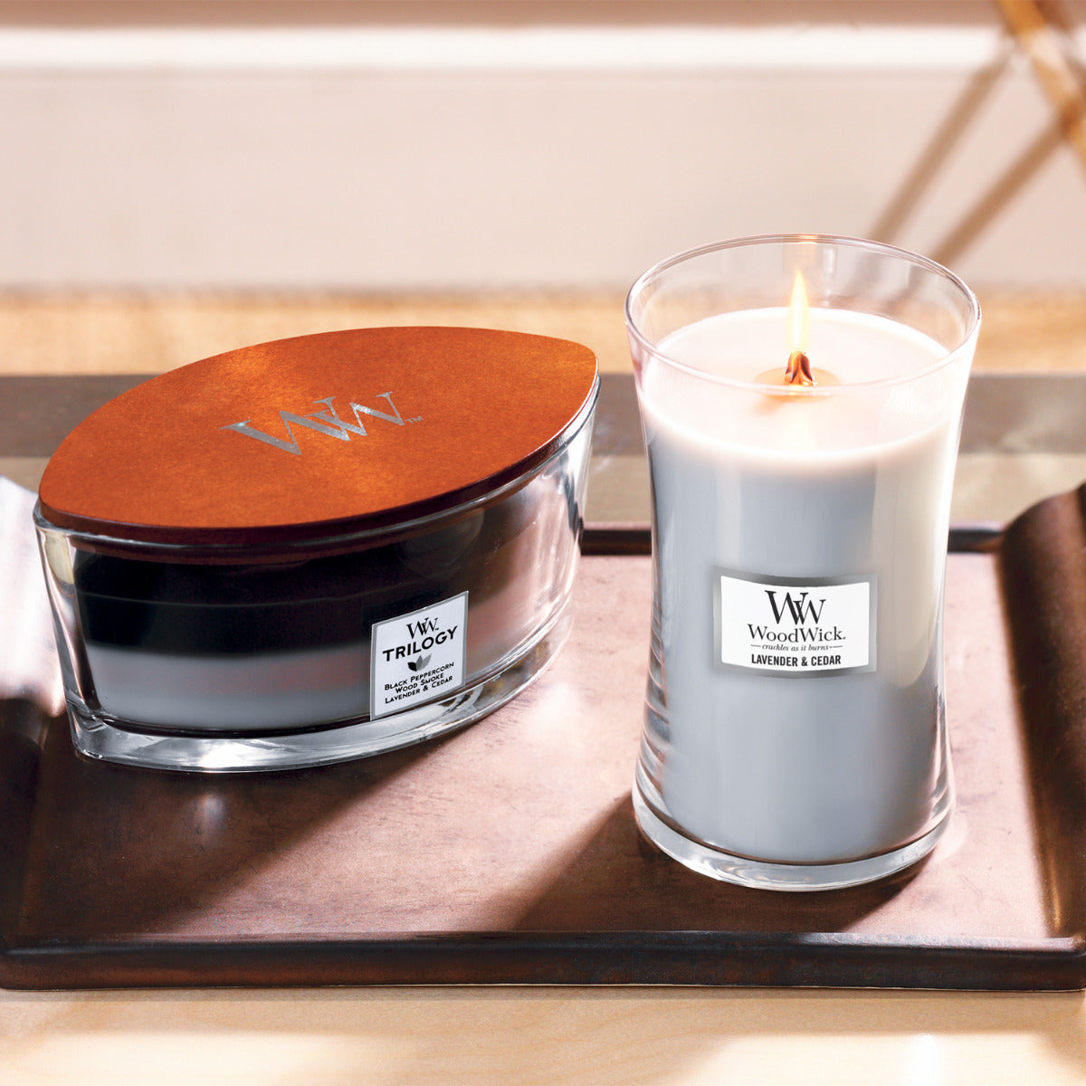 WoodWick Lavender & Cedar - Large